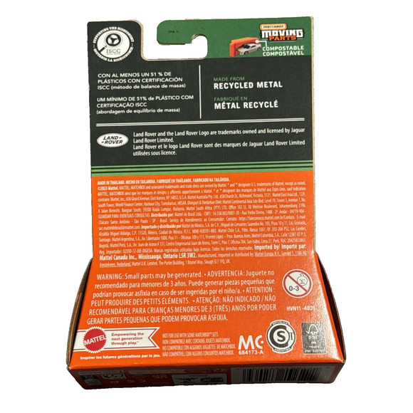 🔥2024 Matchbox Moving Parts Range Rover Evoque Blue BNWT🔥 - Picture 2 of 2